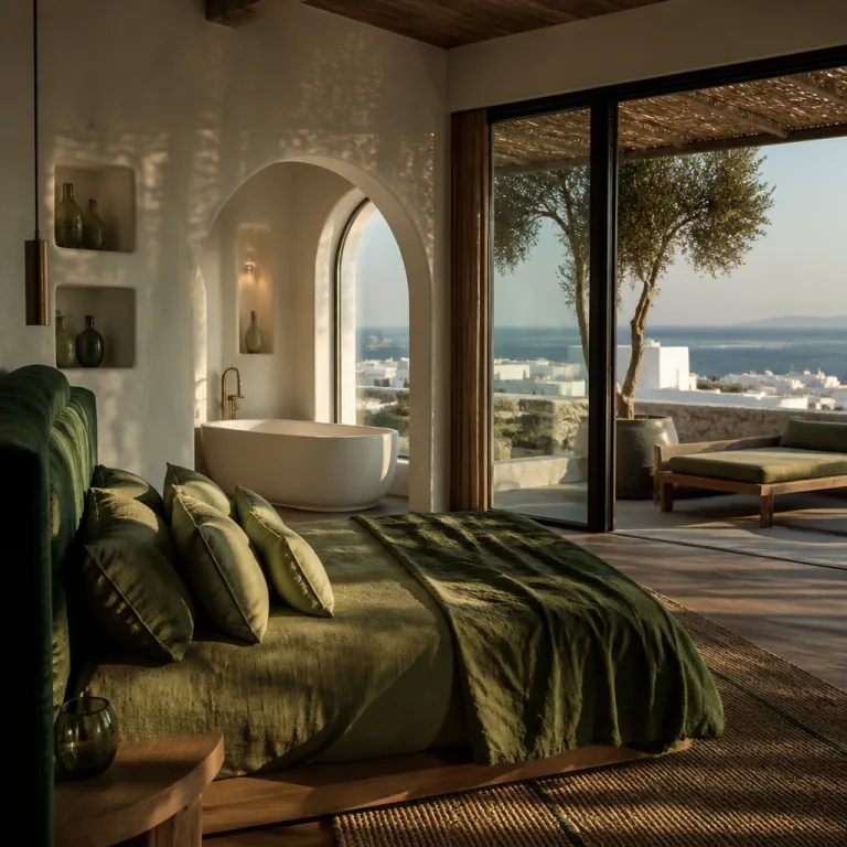 Honeymoon suites in Mykonos for design lovers seeking coastal serenity