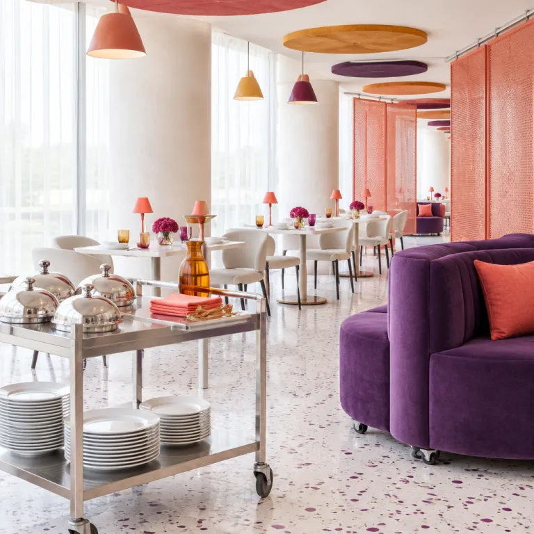 The Hotel Dining Room as Architectural Stage: When the Space Serves the Meal