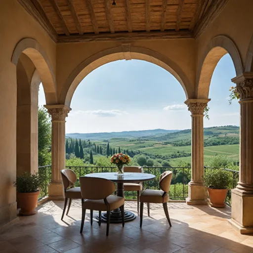 An elegant journey through luxury hotels in Tuscany, Italy: architectural gems and refined experiences