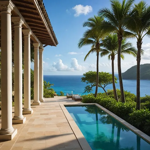 Elegant hotels in Canouan St Vincent for an architectural Caribbean escape