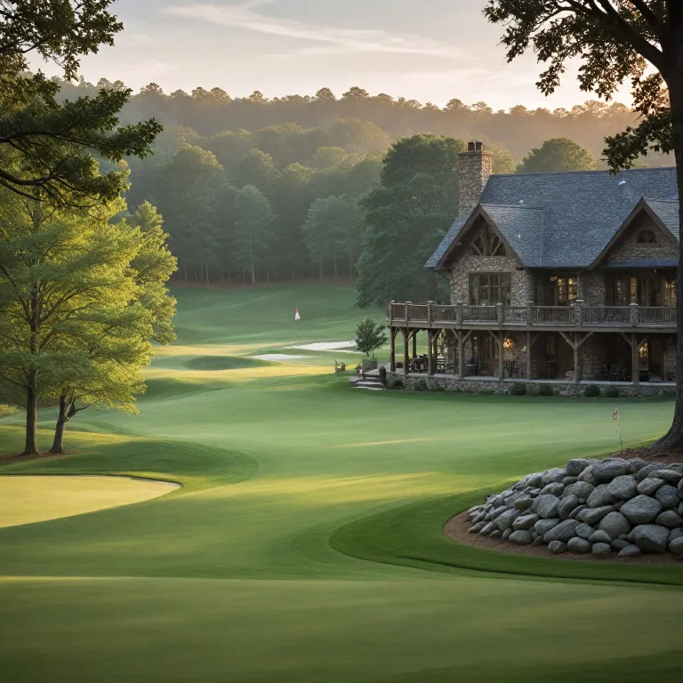 An elegant escape at Eseeola Lodge in Linville NC for architecture and golf lovers