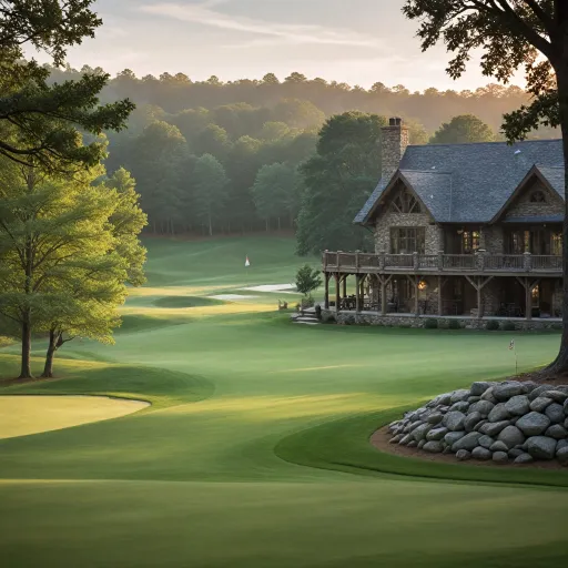 An elegant escape at Eseeola Lodge in Linville NC for architecture and golf lovers