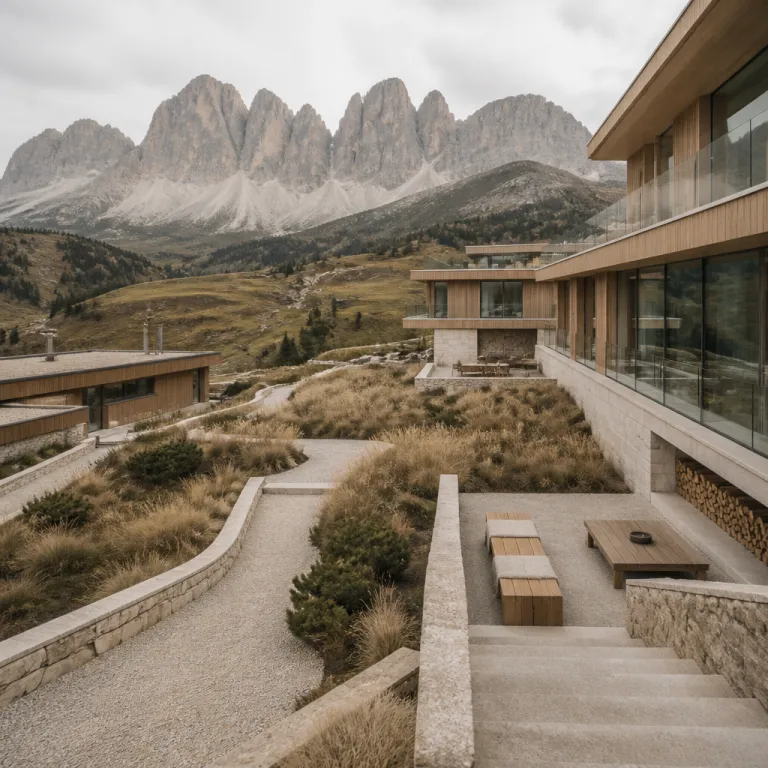 Luxury hotels in the Dolomites for remote architectural retreats