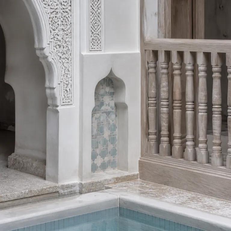An elegant guide to the top rated riads in Marrakech for an architectural stay